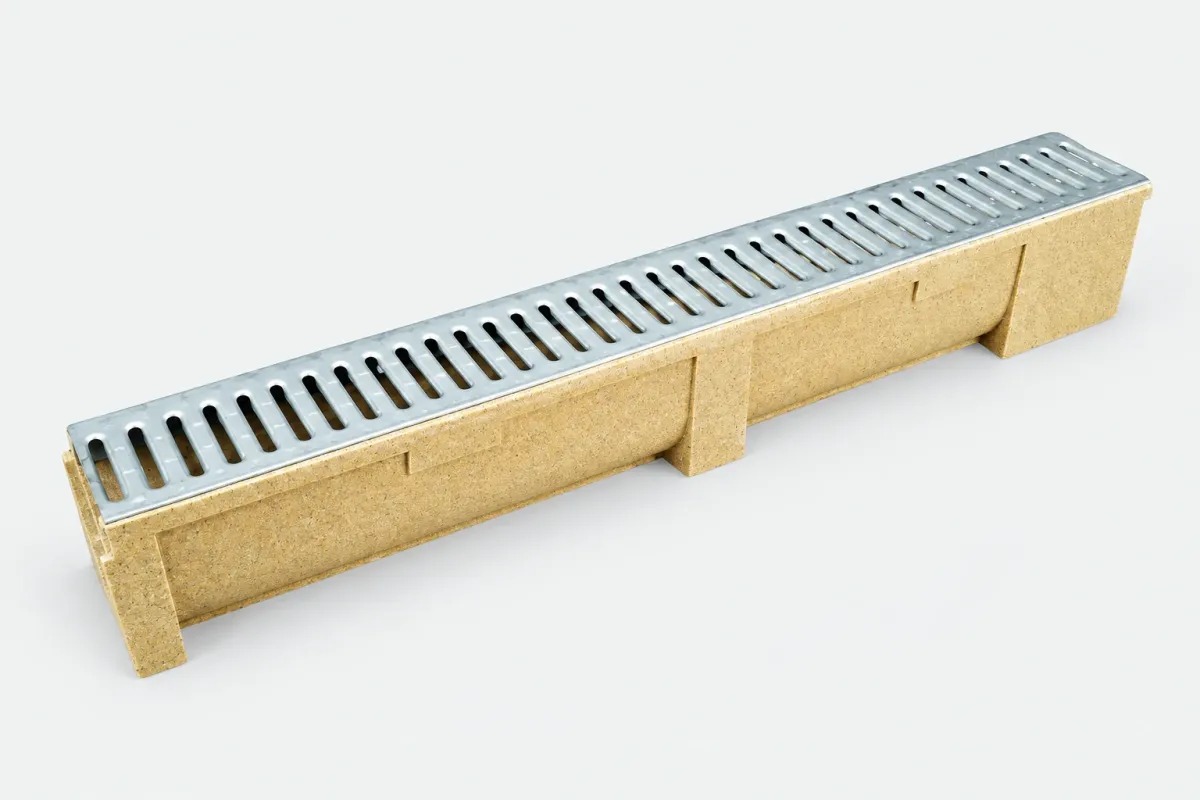 Odwodnienie HR-100 15cm z Kratką Ocynkową AO-15