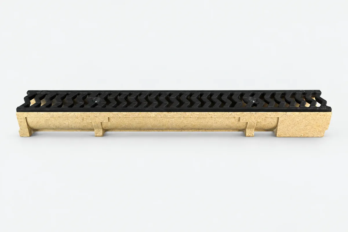Odwodnienie ST-100 wys.9,8cm z Kratką Żeliwną B-125