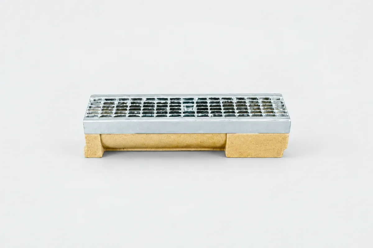 Odwodnienie z szyną ST-50 wys.9,8cm z Kratką Ocynkową BO-125